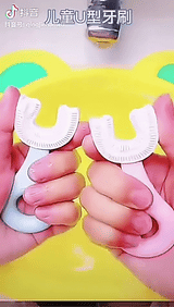 U shape Kids Toothbrush