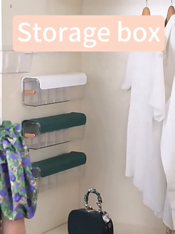 Wall Mounted Drawer Organizer BOX 1 PC