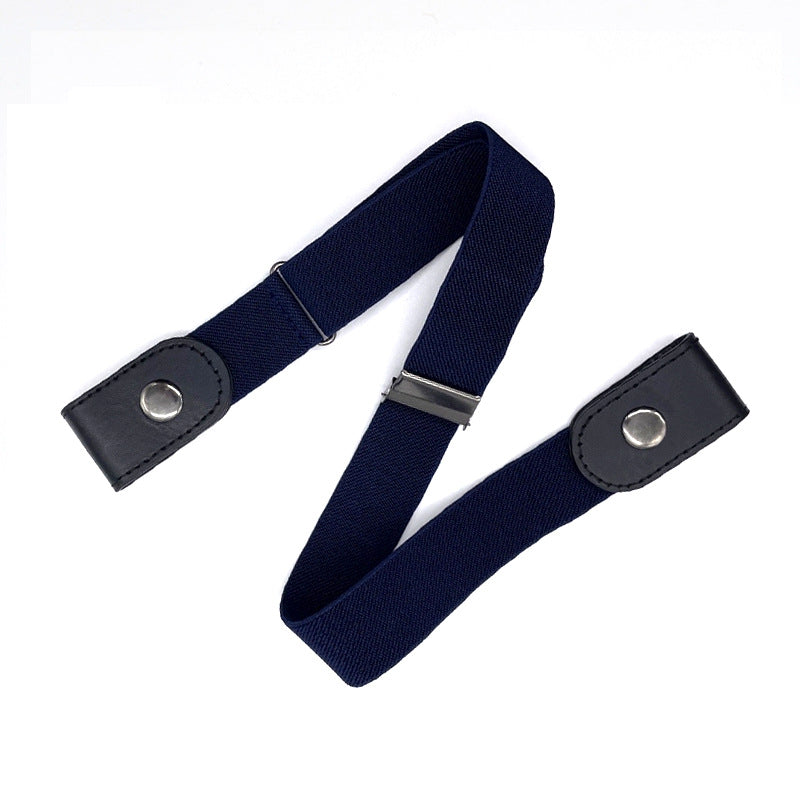 No Buckle Invisible Elastic Stretch Belt for Men/Women Fits waist 24-50in Father Day Gift