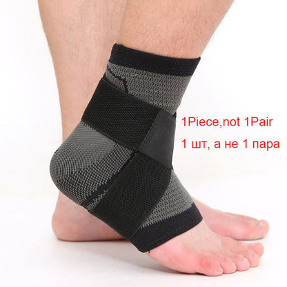 Ankle Braces, Adjustable Compression Ankle Support Men & Women, Strong Ankle Brace Sports Protection, Stabilize Ligaments-Eases Swelling And Sprained Ankle, One Size Fits All