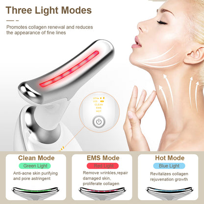 Therapy for Face - Vibration Massager Skin Rejuvenation Beauty Device for Face and Neck and Radiant Appearance