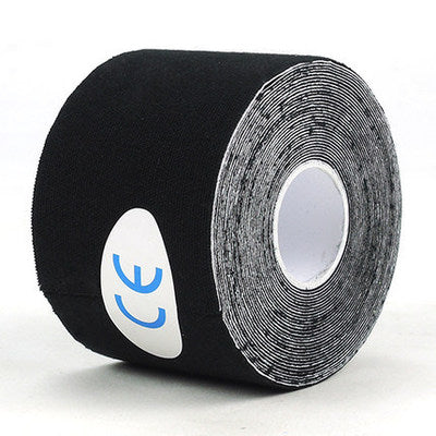 Athletic Sports Tape for Injury, Muscle Support, Pain Relief, Joint Support and Physiotherapy (5 m * 5 cm) (Blue)