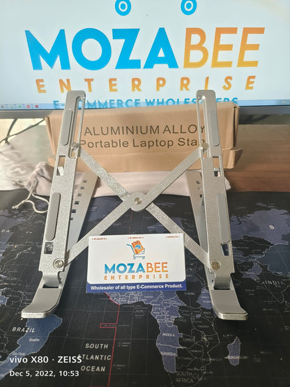 ADJUSTABLE LAPTOP TABLE STAND