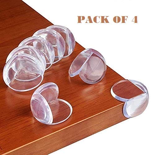 Round silicon baby head protector 4 pc set