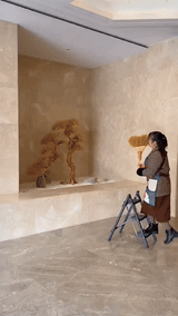 100 inch Microfiber Gray Fan mop cleaner