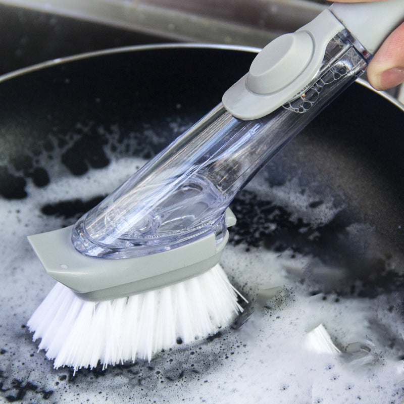 SOAP DISPENSER DISH CLEANING BRUSH