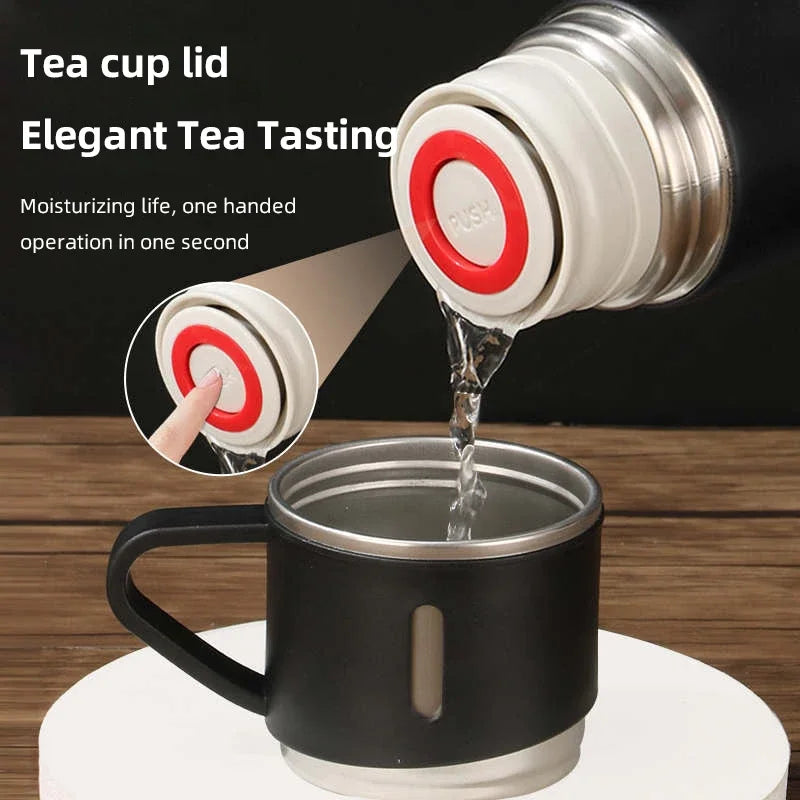 Vaccum Flaks Bottle With 3 Pc Cup