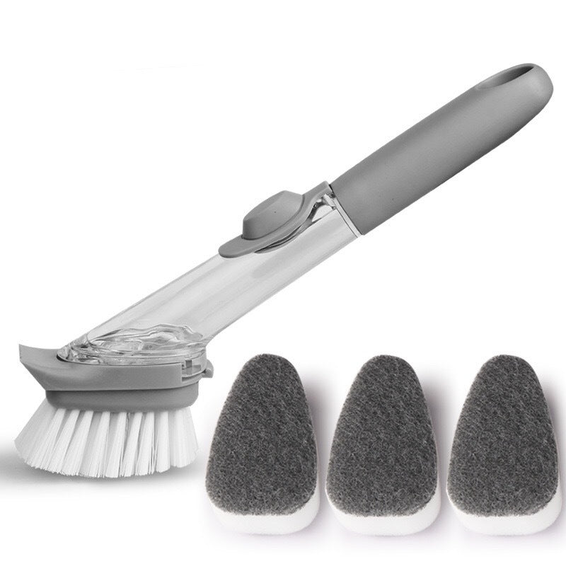 SOAP DISPENSER DISH CLEANING BRUSH