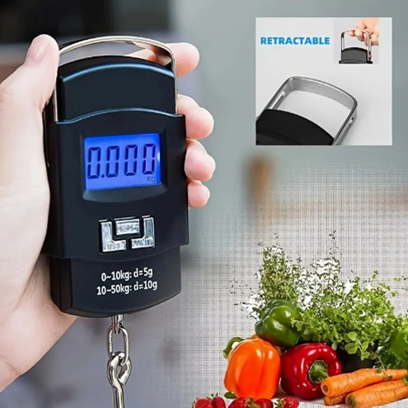 A-08 Portable Digital LED Screen Luggage Weighing Scale