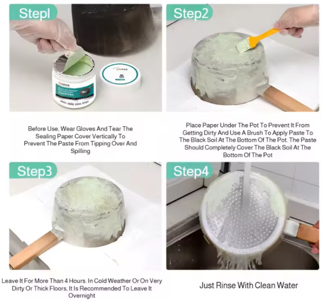 Black Pot Bottom Descaling Gel 250ml