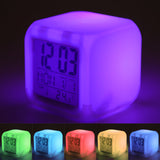 Color changing clock