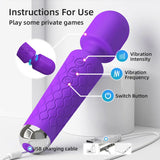 Personal Body Wand Massager Silicon Massager