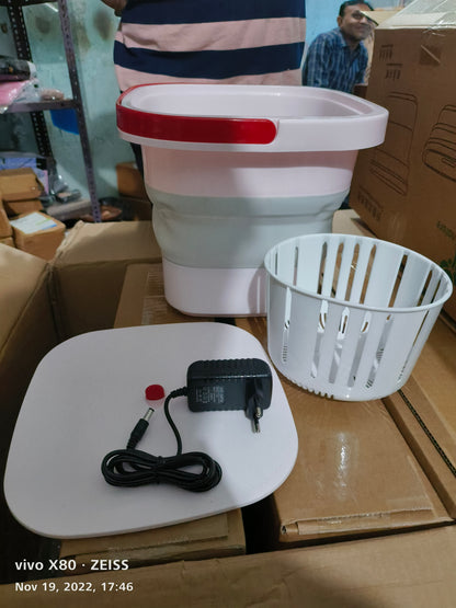 FOLDING PORTABLE WASHING MACHINE