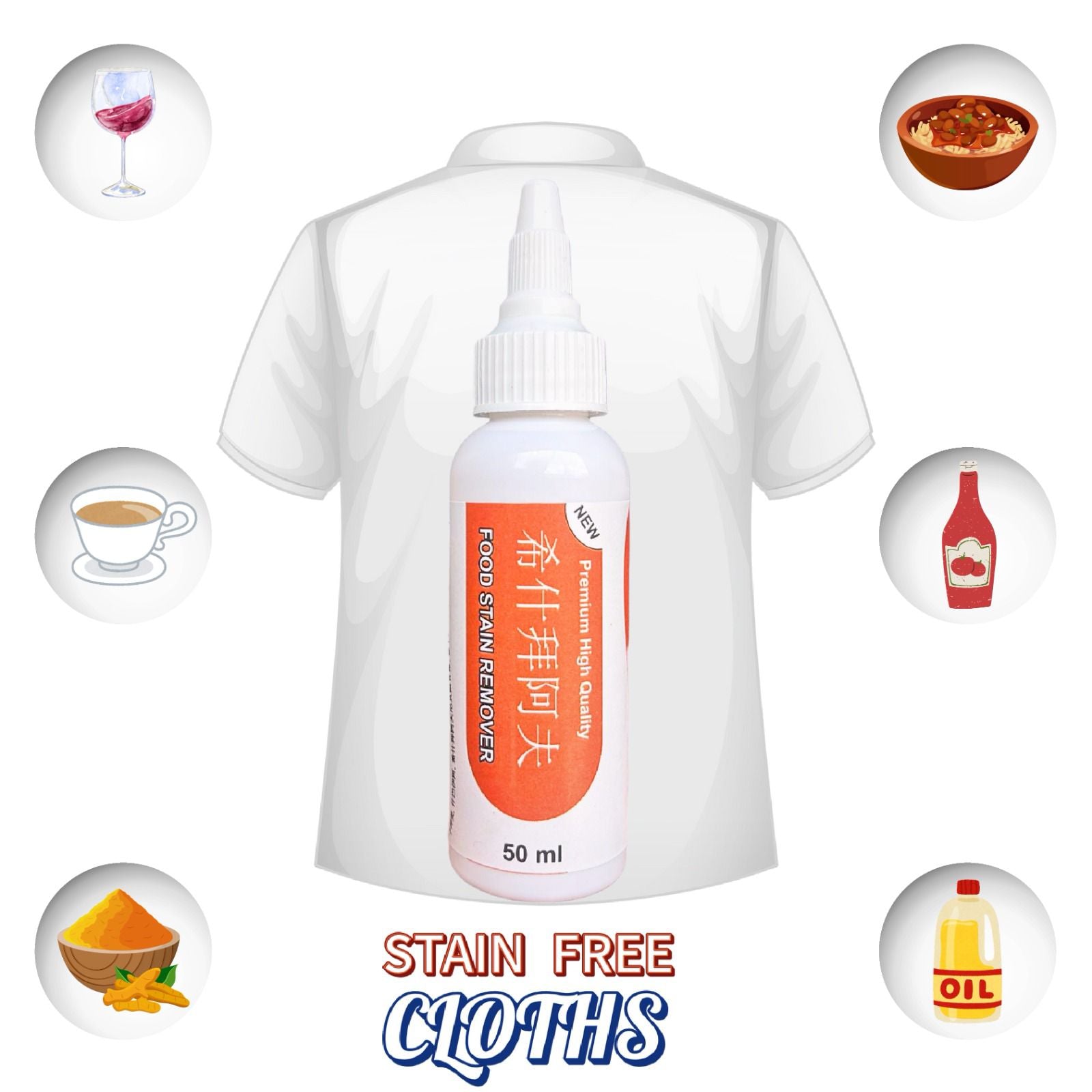 New Food Stain Remover