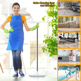 2 in 1 Bathroom Cleaning Brush with Wiper