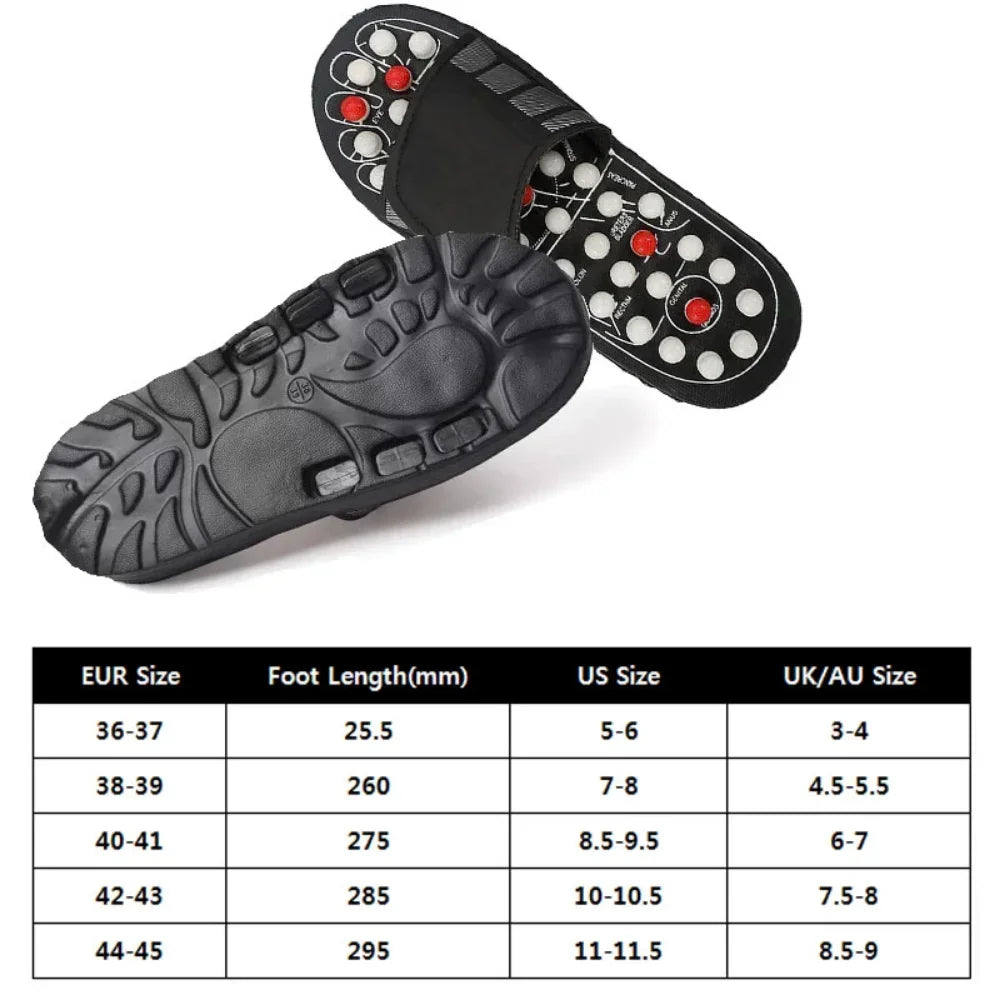 Spring Acupressure and Magnetic Therapy Accu Paduka Slippers for Full Body Blood Circulation Natural Slippers For Men and Women