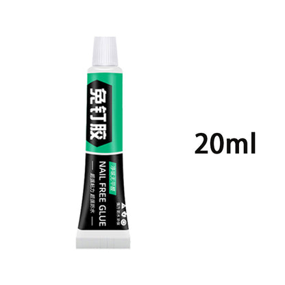 All-purpose Glue, Super Glue All Purpose Adhesive, Nail-free Glue Adhesive Sealant Quick-drying No-punch Adhesive Universal Strong Glue for Resin Ceramic Metal Glass