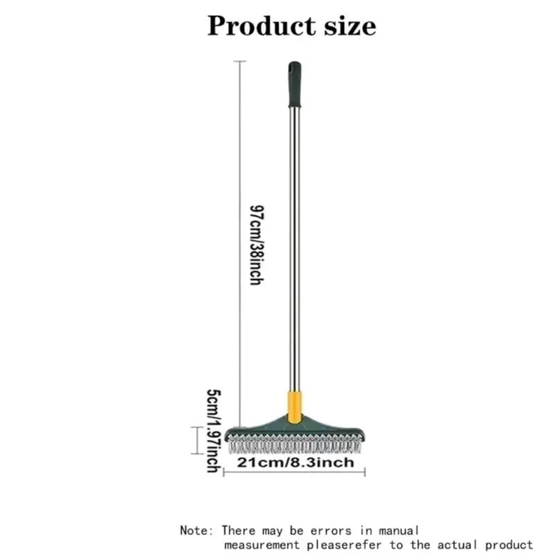 3-in-1 Bathroom Cleaning Brush with Wiper