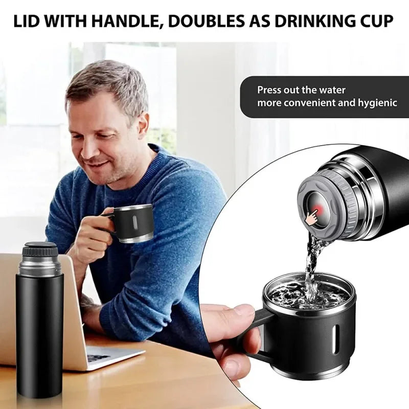 Vaccum Flaks Bottle With 3 Pc Cup