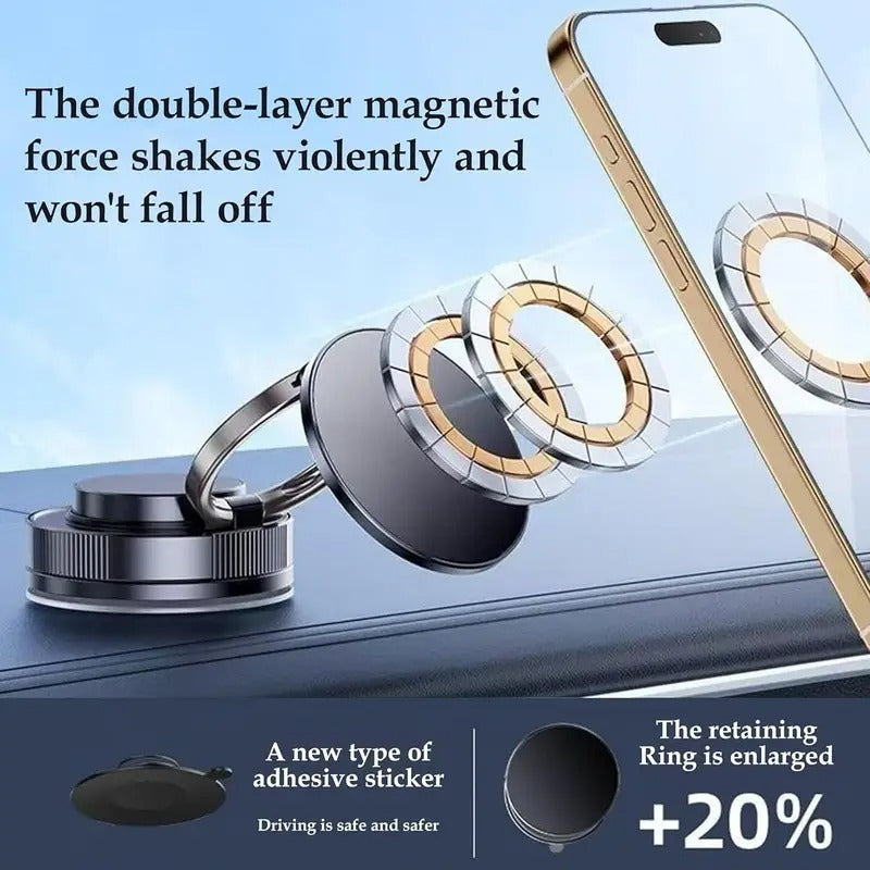 360° Vaccum Magnetic car Phones Holder