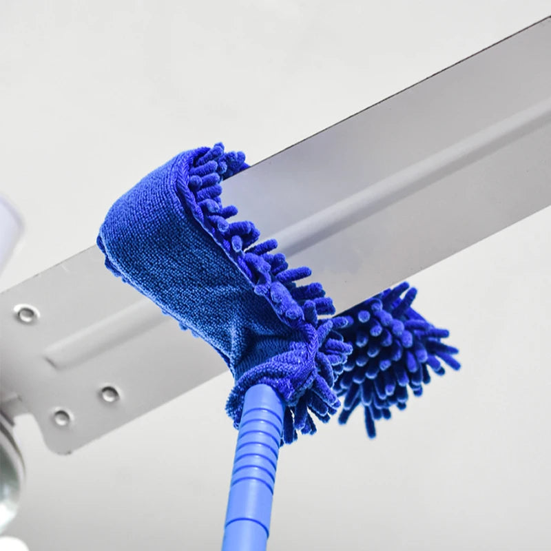 Fan Cleaner Brush with Long Rod Flexible