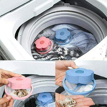 FLOWER SHAPE LAUNDRY BALL