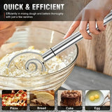 Stainless Steel Dough Flour Whisk Atta maker