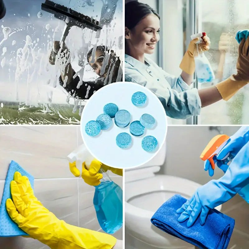 Car glass Cleaning Tablet pack of 10