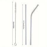 Steel Drinking Reusable Straw