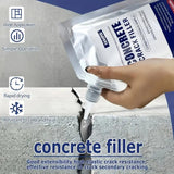 Concrete Crack Sealant, Concrete Crack Filler, Quick-Drying Slab Crack Waterproof Repair Sealant, Weather-Resistant Caulking Glue