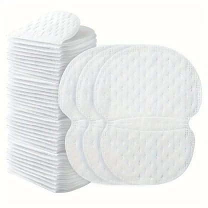 Sweat Pads For Underarms Disposable Highly Absorbent Sweat Pads Cotton Anti Allergic, Anti Bacteria, Anti Smell Disposable Underarm Perspiration Pad for Men and Women