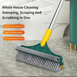 3-in-1 Bathroom Cleaning Brush with Wiper