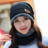 Winter 2 pc Scarf Cap
