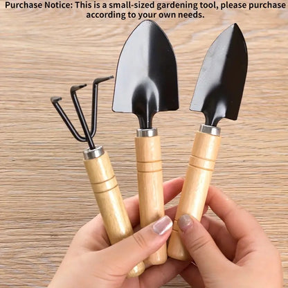 3 Pcs Gardening Tool Set, Hand Tool Kit for Home Gardening, Small Sized Hand Cultivator, Small Trowel & Garden Fork, Perfectly Sized for Kids, Ideal for Home Gardening, Flower Pot and Lawn