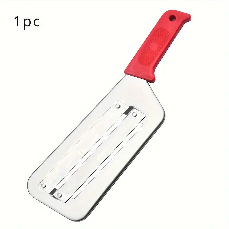 Modern Cabbage Shredder Kitchen Grater Slicer Stainless Steel Knife Fruit Chopper Grater for Kitchen Shredder for Cabbage Cutter Red Cabbage Shredder for Coleslaw Cabbage Slaw Chopper Knife