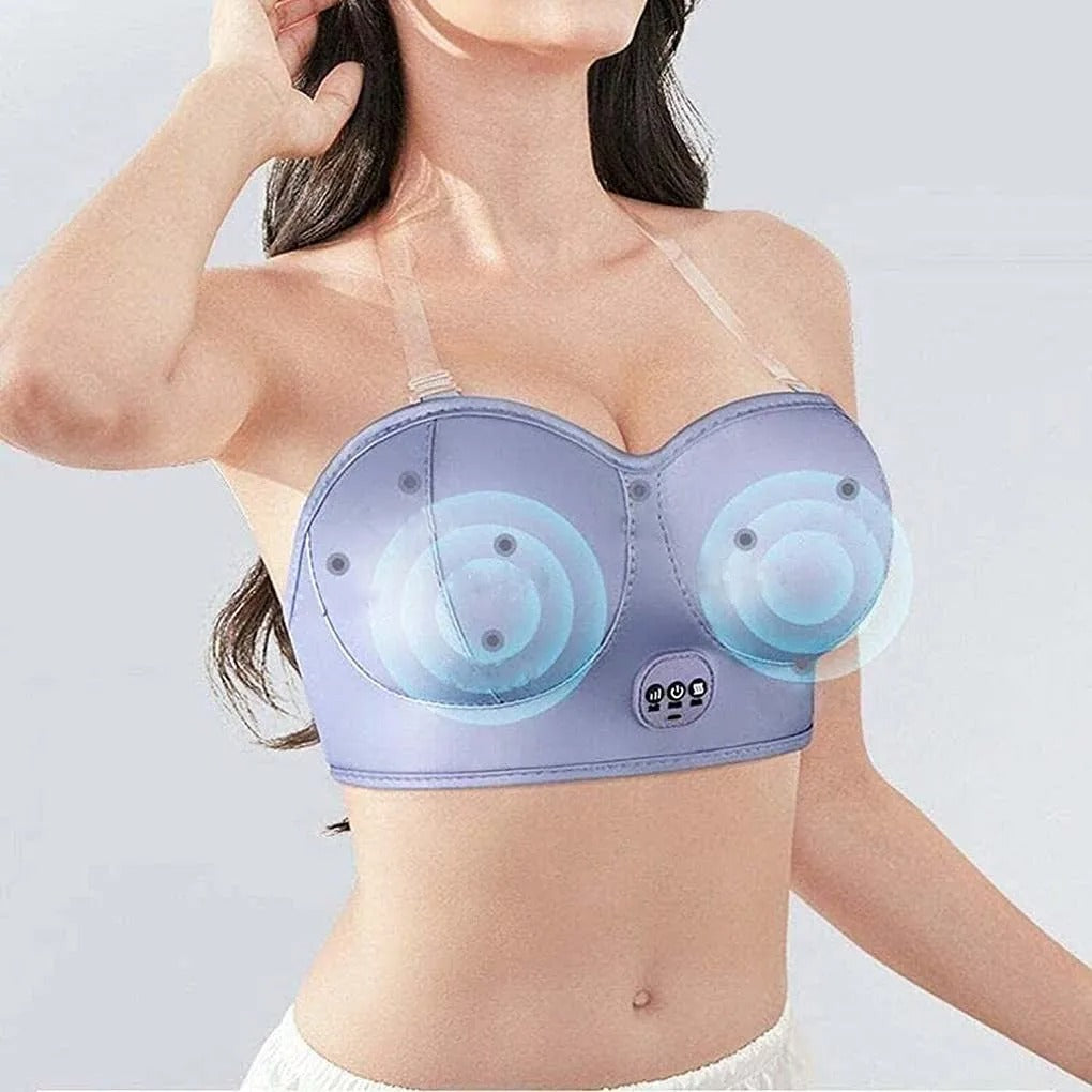 Enlargement Breast Massager Wireless Chest Enhance Vibration Massage Machine