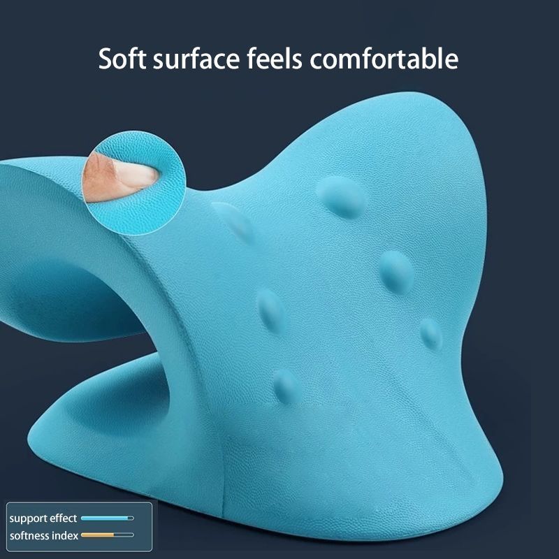 Neck and Shoulder Relaxer for Tmj Pain Relief and Cervical Traction Device for Spine Alignment | Neck Stretcher Chiropractic Pillow for Neck Pain Relief (