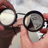 Men'S Retro Steampunk Rotating Fashion Glasses