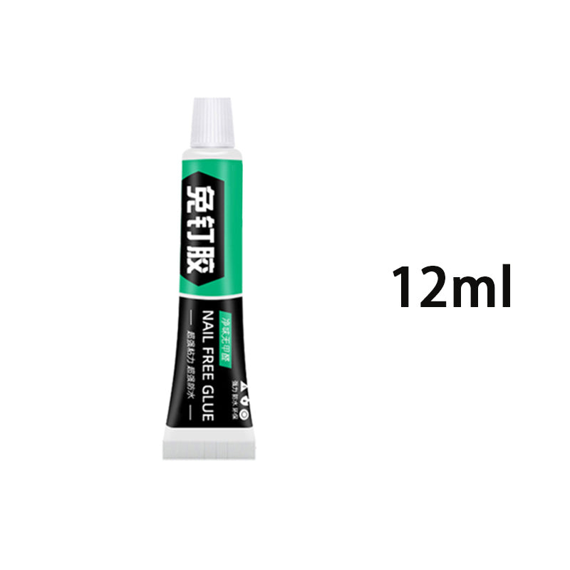 All-purpose Glue, Super Glue All Purpose Adhesive, Nail-free Glue Adhesive Sealant Quick-drying No-punch Adhesive Universal Strong Glue for Resin Ceramic Metal Glass