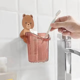 Teddy Bear Brush Holder (1 Pc)