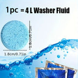 Car glass Cleaning Tablet pack of 10