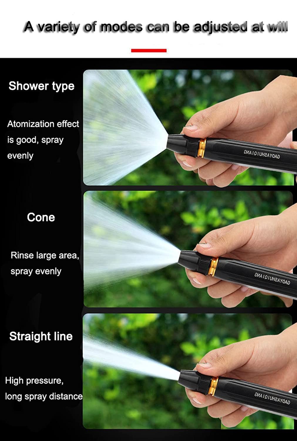 HIGH PRESSURE WATER NOZZLE GUN