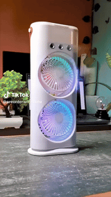 4000mAh Double Ended Spray Cooling Fan