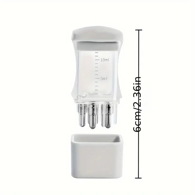 Squre hair oil applicator