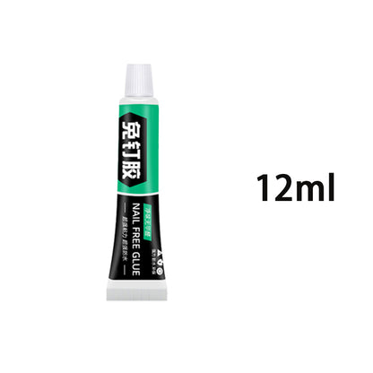 All-purpose Glue, Super Glue All Purpose Adhesive, Nail-free Glue Adhesive Sealant Quick-drying No-punch Adhesive Universal Strong Glue for Resin Ceramic Metal Glass