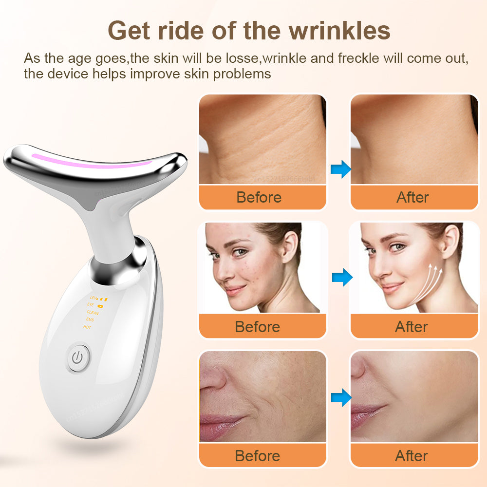 Therapy for Face - Vibration Massager Skin Rejuvenation Beauty Device for Face and Neck and Radiant Appearance