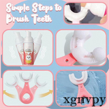 U shape Kids Toothbrush