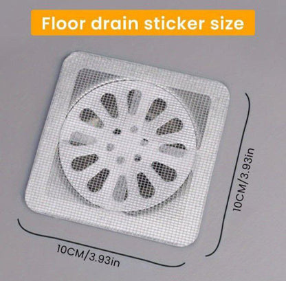 10 Pack Disposable Shower Drain Hair Cather