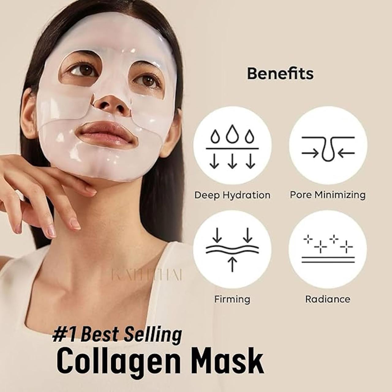 Bio-Collagen Face Mask Pack of 4