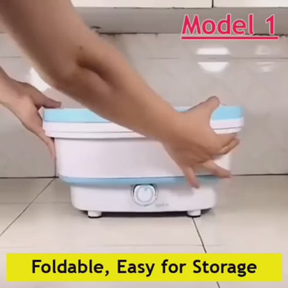 FOLDING PORTABLE WASHING MACHINE